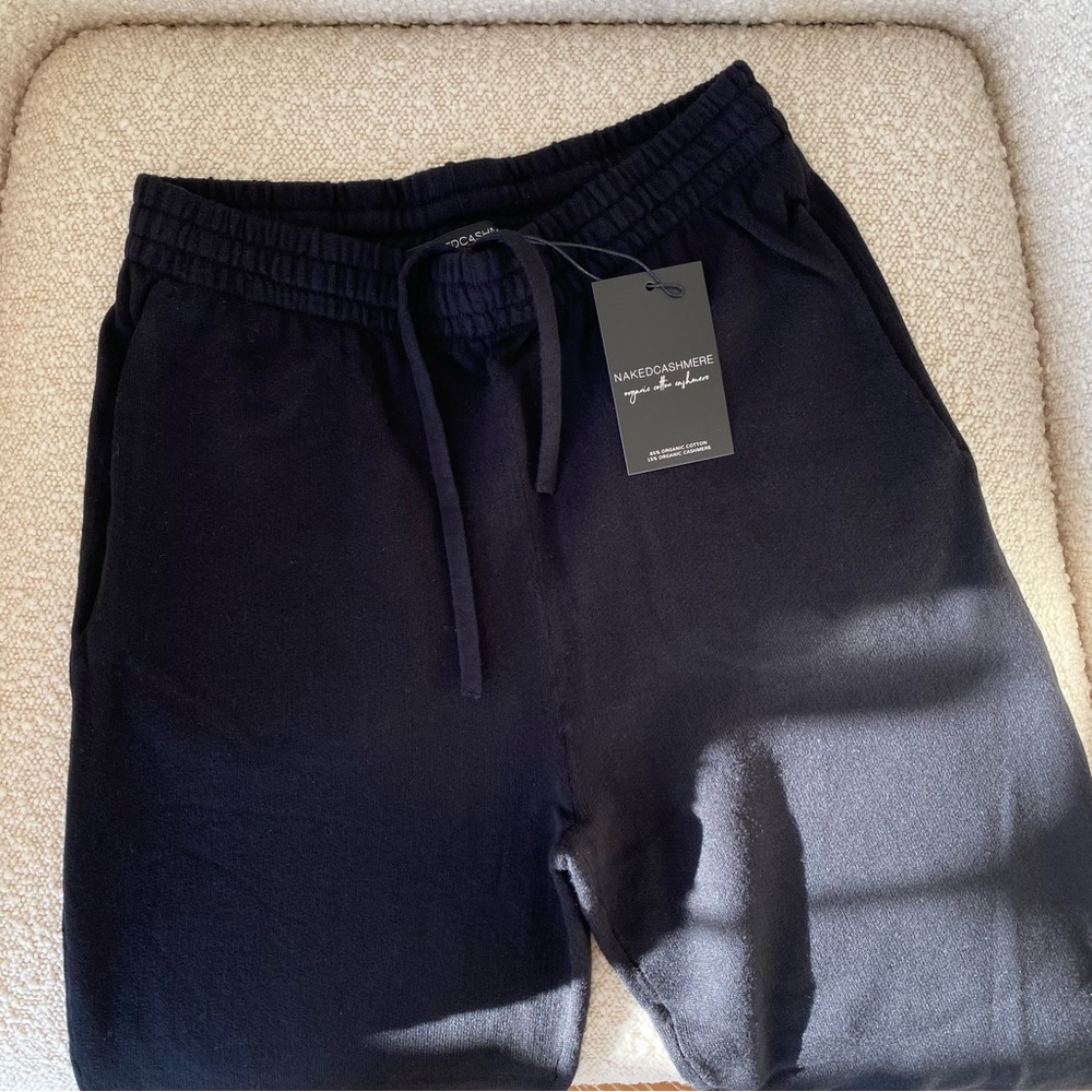 Price Firm: NWT NakedCashmere Allison Tapered Leg Cotton Cashmere Joggers XS